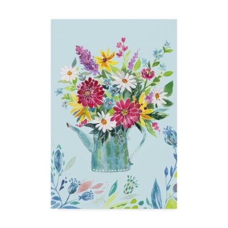 Trademark Fine Art Irina Trzaskos Studio 'Garden Flag 4' Canvas Art, 22x32 ALI36244-C2232GG